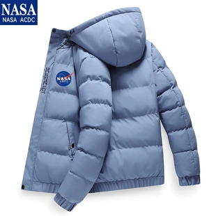 NASA联名leebM潮牌加厚羽绒棉服外套 